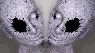 CRACKED STATUE MAKEUP TRANSFORMATION TUTORIAL [upl. by Dallas]