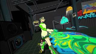 Jet Set Radio Future walkthrough part 2 The Race With Beat [upl. by Edge]