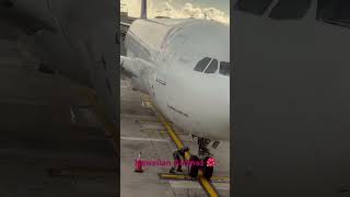 Hawaiian Airlines Pauahi pulling up to the gate in Honolulu Please like and subscribe 💕 [upl. by Ycnahc]