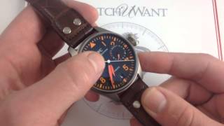 IWC Big Pilots Watch 500410 Sincere Limited Edition Luxury Watch Review [upl. by Dippold]