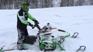 Arctic Cat ProClimb M800 HCR Testing [upl. by Lladnek881]