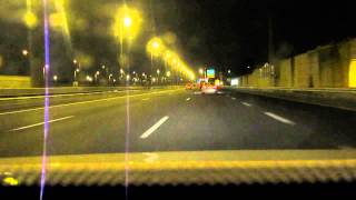 Driving in Israel  Ben  Gurion Airport to Holon HD [upl. by Giusto]