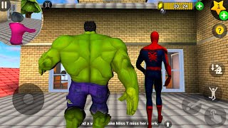 Scary Teacher 3D  New Levels Update New Chapter SpiderMan and Hulk Android Gameplay [upl. by Namas165]