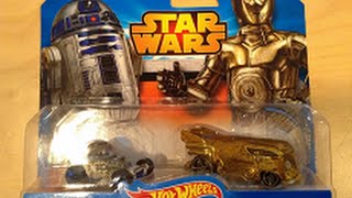 Hot Wheels R2D2 Dirty Version amp C3PO from Star Wars 2Pack [upl. by Deana]