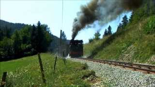 Schneebergbahn Puchberg  Zahnradbahn  Salamander  Dampfzug  Steam engine [upl. by Radnaskela]