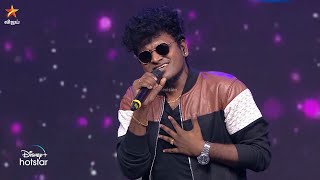 AjayKrishna immitates Udit Narayanan Voice 🤩 Kadhal Valarthen Song Yuvan  Super Singer Season 9 [upl. by Langan306]