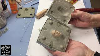 0046 Mold for Face Replacements for Stop Motion Puppet  MOREZMORE [upl. by Losse372]