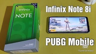 Infinix Note 8i PUBG Mobile Test Gyro Best Graphic Settings HD Video [upl. by Ettigirb282]