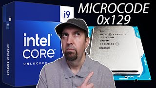 Intel Microcode 0x129 Performance Review Productivity amp Gaming  Deep Dive [upl. by Ankney]