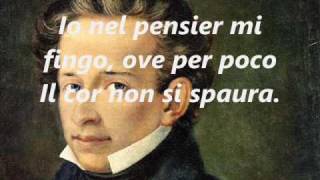 Giacomo Leopardi  quot L´Infinito quot  con la voce di Vittorio Gassman [upl. by Nahej]