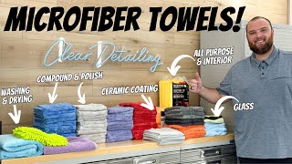 Here Are The Best Microfiber Towels For Every Surface On Your Vehicle [upl. by Alletse798]