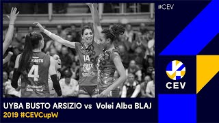 Yamamay ework BUSTO ARSIZIO vs CSM Volei Alba BLAJ FULL MATCH  2019 CEVCup FInals [upl. by Irvine]