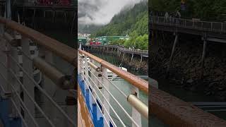 Juneau Alaska Today cruise cruiseship crew Lifeonboard crewmember  travel [upl. by Wynne]