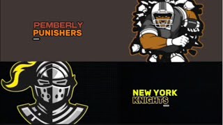 WEEK 1 PUNISHERS VS KNIGHTS [upl. by Agler]