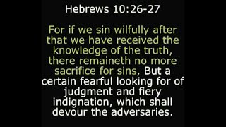 Hebrews 102627 What is this Fiery Indignation judgment that the writer of Hebrews warned about [upl. by Eno]