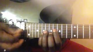 tuto guitare solo  CAROLINA AWILO LONGOMBA [upl. by Ynolem]