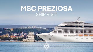 MSC Preziosa  Ship Visit [upl. by Shaddock891]