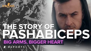 The Story of pashaBiceps Big Arms Bigger Heart [upl. by Eikcaj]