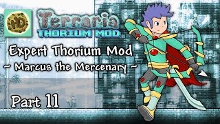 Terraria 13 Expert Thorium Mod Part 11  Lodestone Armor The Twins amp Skeletron Prime  Lets Play [upl. by Schaaff]