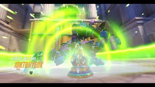 I lowered my sensitivity by 4 on Overwatch 2  Lucio Clip Dump [upl. by Haduhey]