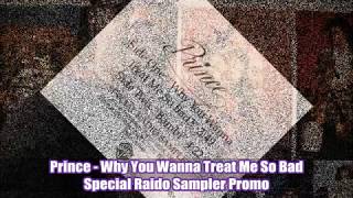 Prince  Rare Vinyl  Why You Wanna Treat Me So Bad  Special Radio Sampler [upl. by Aimet]