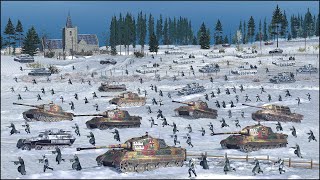 GERMAN LAST SUPRISE ASSAULT on WESTERN FRONT  ARDENNES OFFENSIVE  CINEMATIC FILM [upl. by Clari329]