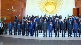 African leaders attend AU summit in Ethiopa  AFP [upl. by Aihcrop]