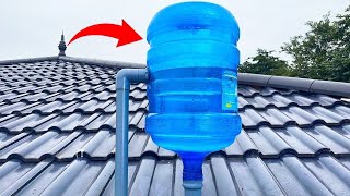 99 of plumbers dont want you to know this Simple 3 in 1 idea from empty bottles and PVC plastic [upl. by Husha799]