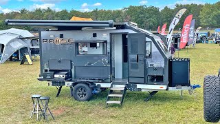 The BEST Offroad Camper Trailer at Overland Expo EAST 2023  PAUSE by Palomino [upl. by Ohce830]