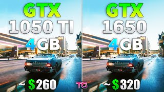 GTX 1050 Ti vs GTX 1650  Test in 2022 [upl. by Drofnil]