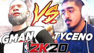 GMAN vs TYCENO BEST OF 7 MATCHUP OF THE YEAR  NBA2K20 [upl. by Rise]