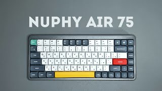 Nuphy Air75 все хвалят но почему [upl. by Chrysler]