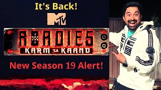 MTV Roadies 2023 Season 19 Auditions are Back Roadies Karm Ya Kaand Announced [upl. by Htiduy243]