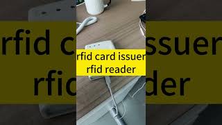 Operation demonstration of rfid card issuer reading and writing labels [upl. by Ylrac283]