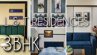 Captivating 3BHK L amp T Residences at Seawoods Navi Mumbai [upl. by Sheri826]