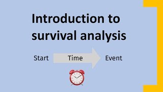 Introduction to Survival Analysis  Survival Analysis Part 1 [upl. by Ardnuasac7]