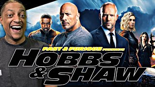 FAST amp FURIOUS PRESENTS HOBBS amp SHAW  MOVIE REACTION  MY FIRST TIME WATCHING  PERFECT SPINOFF🤯 [upl. by Belle936]