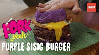 Would You Eat This Purple Burger  Fork Yeah Tamà [upl. by Noorah]