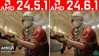 AMD Driver Update 2461 vs 2451 Driver Comparison RX 6600 [upl. by Raquela258]