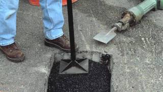 How to Make Permanent Pothole Repairs with QUIKRETE® [upl. by Weinshienk]