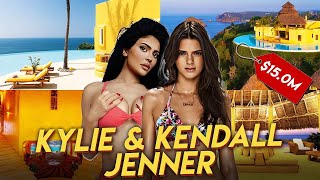 Kylie amp Kendall Jenner  House Tour  15 Million Sol De Oriente Vacation Mansion amp More [upl. by Ahsinrad]