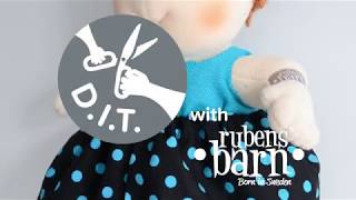 Super Simple Rubens Cutie Doll Skirt Tutorial  For Beginners  Level 2 [upl. by Minny206]