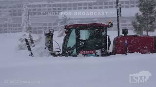 322024 Truckee CA The big dig out after massive blizzard [upl. by Haiacim674]