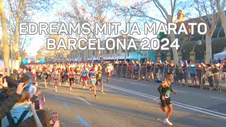 eDreams Mitja Marato Barcelona 2024 preview [upl. by Yrdua273]