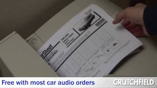 Crutchfield MasterSheet Complete Car Audio Installation Instructions  Crutchfield Video [upl. by Polik783]