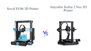 Sovol SV06 vs Anycubic Kobra 2 Neo 3D Printer 🆚 Comparison  Which is Better [upl. by Ahsiekan]