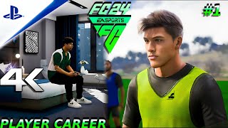 EA SPORTS FC 24  NEW CLUB NEW COUNTRY NEW ERA  VICENTE JR 🔥  PLAYER CAREER MODE  1  PS5™ [upl. by Monjan]