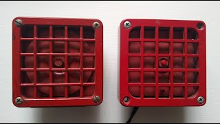 Two More ACPowered Fire Alarm Horns  Simplex 4040 amp 4050 [upl. by Ayhtak583]