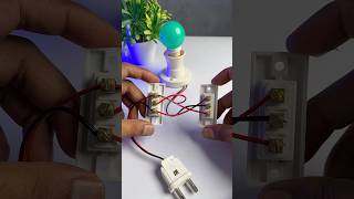 Two way switch connection  diy shorts diyprojects [upl. by Pauiie854]