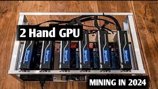 GPU mining profitability in 2024  2024 for GPU mining [upl. by Anitsenre]